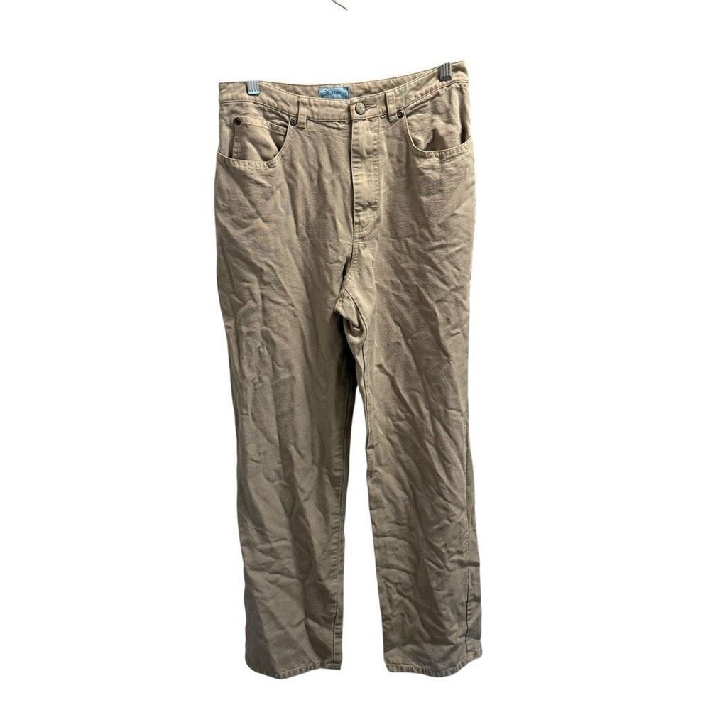 SoBlue Sigrid Olsen khaki pants size 8